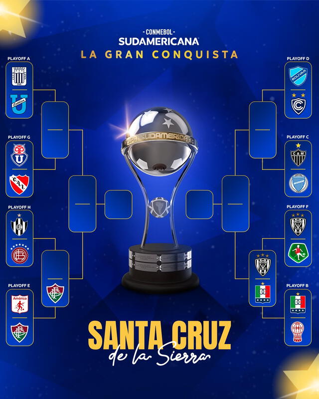 Cuadro final del torneo. Foto: Conmebol Sudamericana 