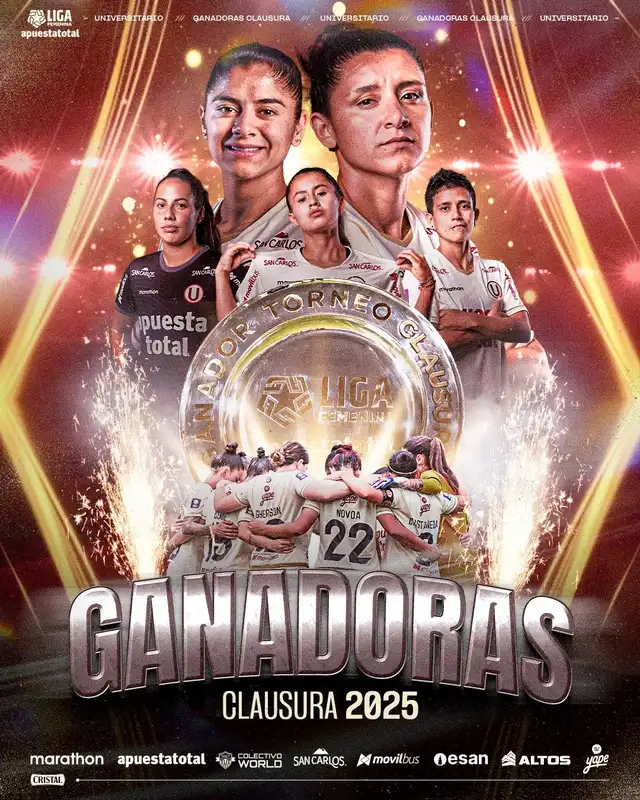 Universitario también clasificó a la Copa Libertadores Femenina 2026. Foto: Twitter/Universitario   