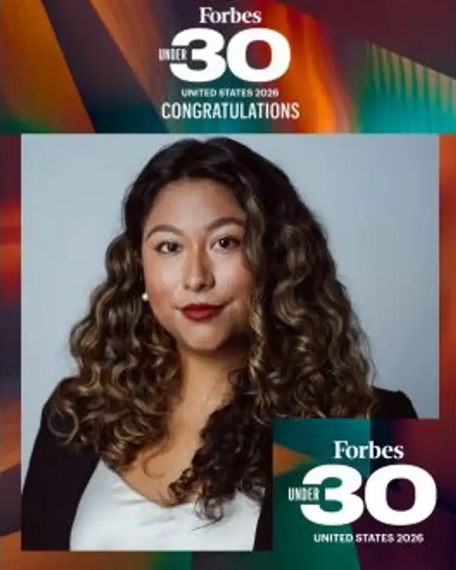  Alejandra Molina Pérez es la única peruana reconocida entre los 30 jóvenes más exitosos en los Estados Unidos   