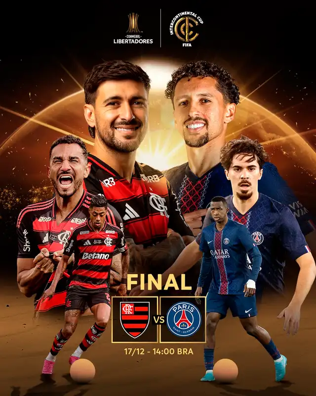 Fecha y hora del PSG vs Flamengo. Foto: Conmebol Fecha y hora del PSG vs Flamengo. Foto: Conmebol