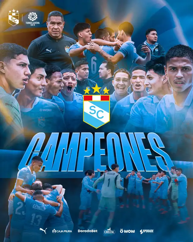 El club rimense terminó primero en la tabla general. Foto: Sporting Cristal   