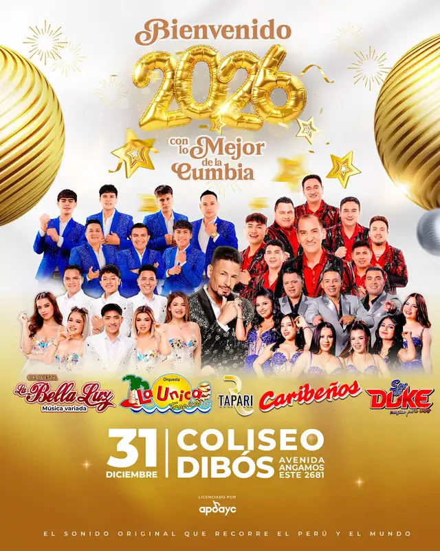 Rodrigo Tapari vuelve a Lima para despedir el 2025 con La Bella Luz y más orquestas. Foto: difusión.   