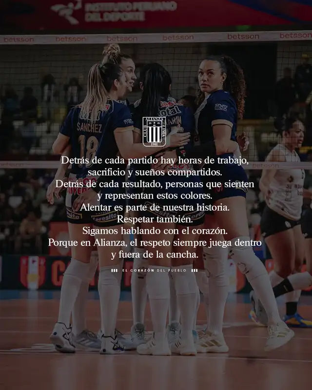 Foto: Alianza Lima vóley 