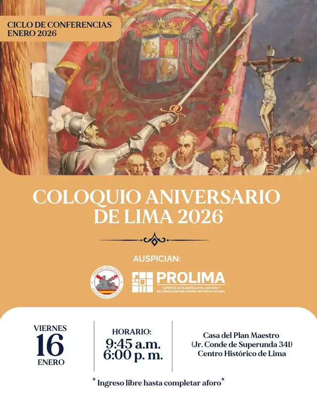  Evento programado para el viernes 16 de enero. Foto: Municipalidad de Lima  