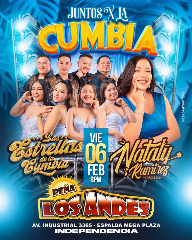 Las Estrellas de la Cumbia y Nataly Ramírez llegan a Lima. Foto: difusión   