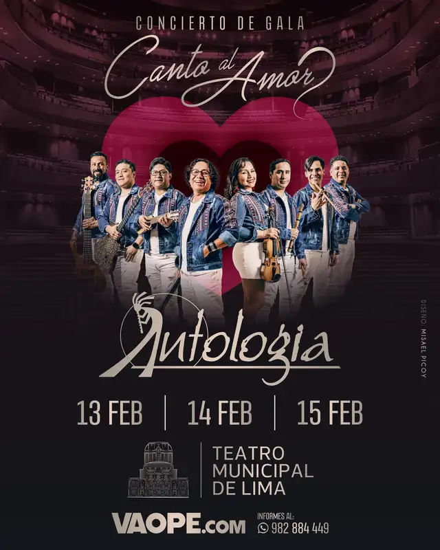 Antología ofrecerá triple concierto en el Teatro Municipal de Lima. Foto: difusión   