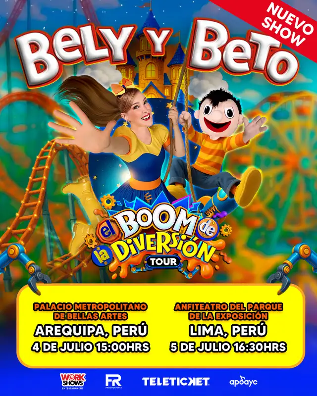 Bely y Beto se presentarán en Lima y Arequipa.