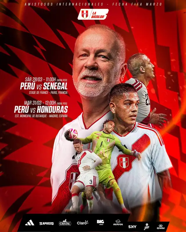 Próximo amistosos de la selección peruana. Foto: FPF   
