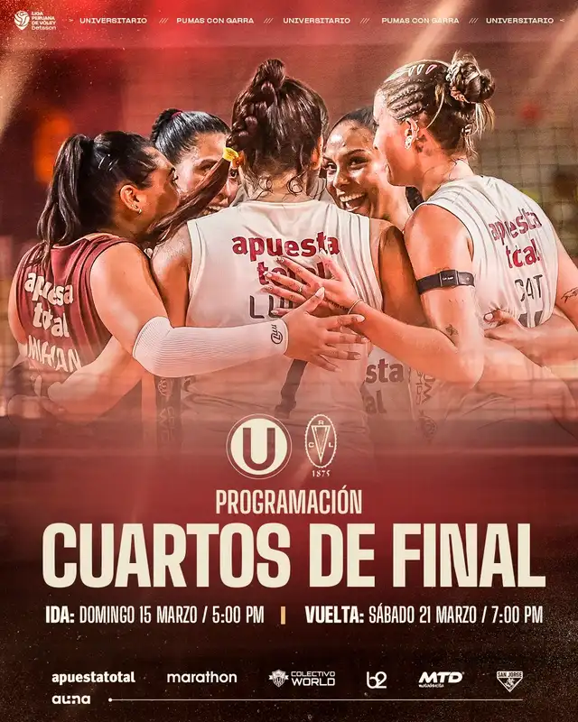 Fechas de los partidos entre Universitario y Regatas. Foto: Universitario  