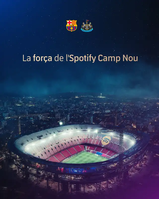 El Campo Nou será el escenario para la revancha entre Barcelona y Newcastle. Foto: FC Barcelona El Campo Nou será el escenario para la revancha entre Barcelona y Newcastle. Foto: FC Barcelona