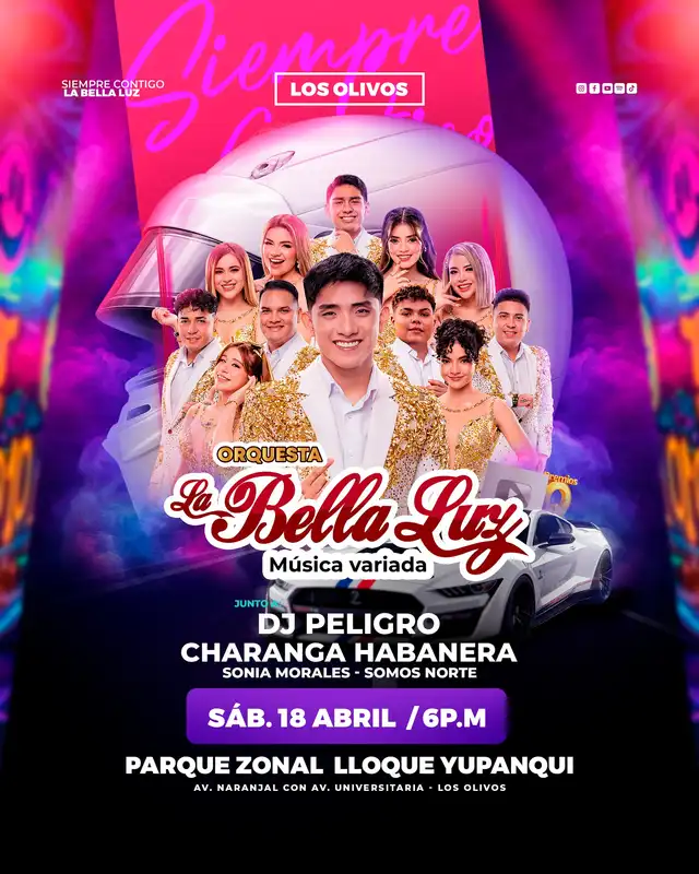 La Bella Luz celebrará el cumpleaños de 'Senderito' con un show gratis. Foto: difusión.