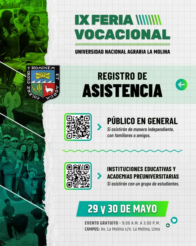 Feria vocacional UNALM