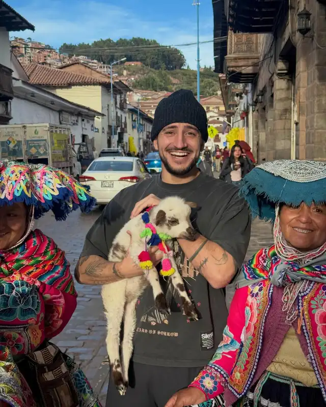 Adam Daudier es Cusco. Foto: Instagram