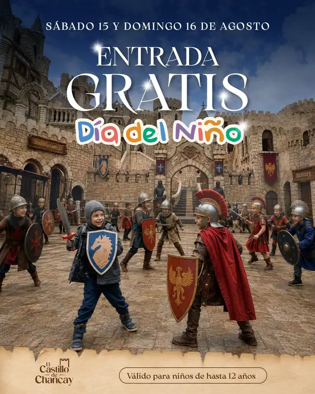 El Castillo de Chancay ofrecerá acceso gratuito a menores con entretenidos shows y sorpresas. El Castillo de Chancay ofrecerá acceso gratuito a menores con entretenidos shows y sorpresas.