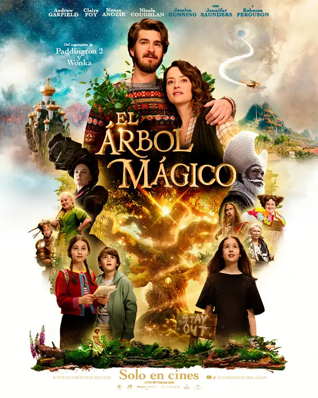 Póster oficial de 'El árbol mágico'. Póster oficial de 'El árbol mágico'.