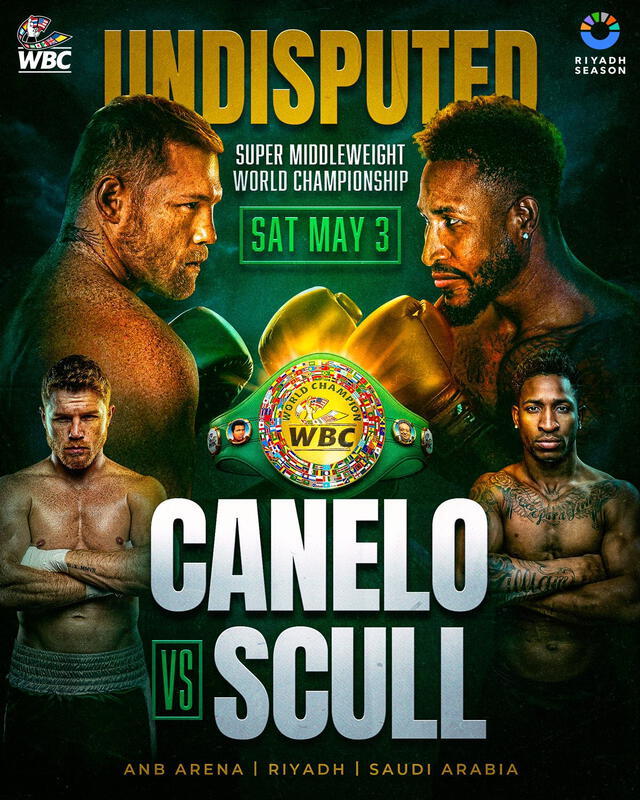 Cuban boxer William Scull prepares for a historic clash with Canelo Álvarez, as the two fighters vie for the undisputed super middleweight championship on May 3, 2025. Photo: X Cuban boxer William Scull prepares for a historic clash with Canelo Álvarez, as the two fighters vie for the undisputed super middleweight championship on May 3, 2025. Photo: X