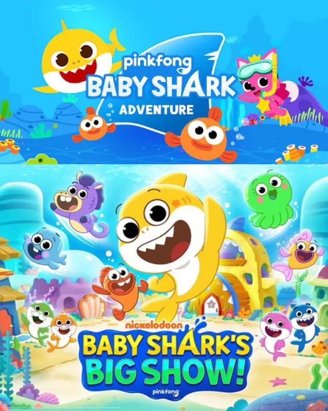 Baby Shark Adventure y Baby Shark Big Show!