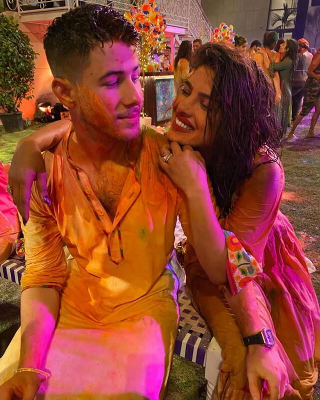 Nick Jonas y Priyanka Chopra. Foto: Instagram
