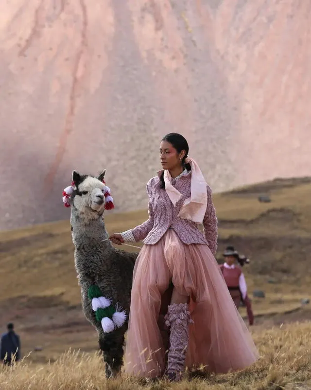  Su inspiración fue la mujer de los Andes. Foto: Javicho Rivero   