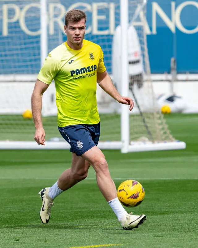 Villarreal se prepara para el duelo ante el Atlético. Foto: X/Villarreal.   