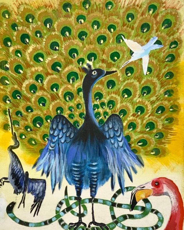  "Pavo real y co". Imagen: Difusión.    