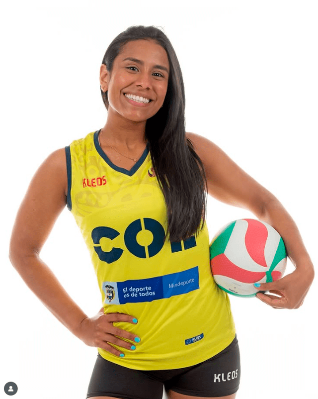  María Alejandra Marín es internacional con la selección colombiana. Foto: Instagram/María Alejandra Marín   