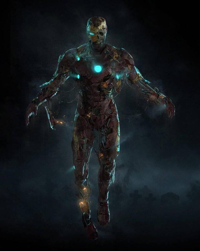 Iron Man en su versión Zombie
