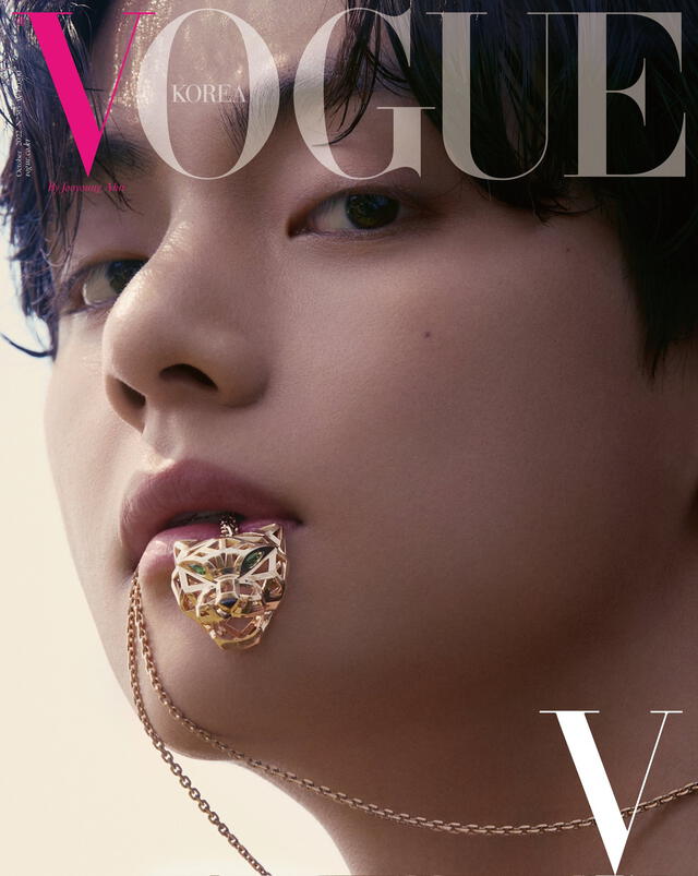 Taehyung BTS, Vogue Korea