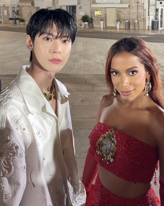 NCT: Doyoung deslumbra en desfile de Dolce Gabbana y posa junto a Annita