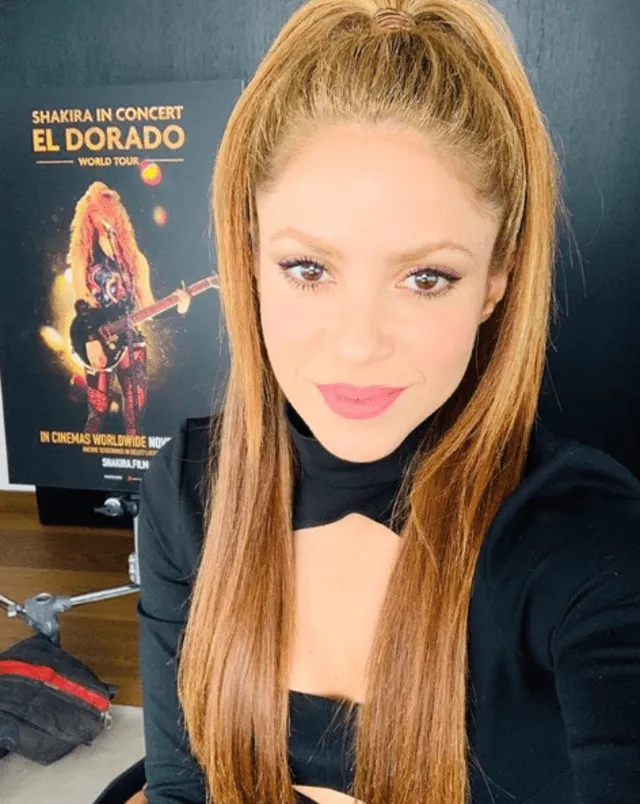 Shakira presentando su documental El Dorado