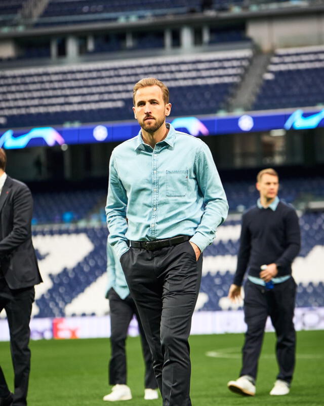 Los bávaros llegaron a Madrid y reconocieron el Bernabéu. Foto: X/Bayern Múnich.   