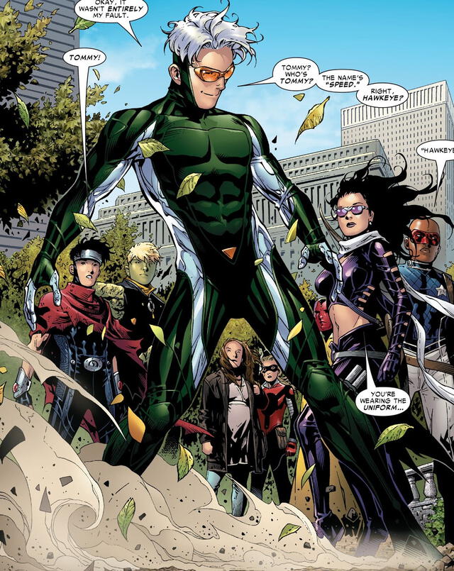 Wiccam apareció por primera vez en Young Avengers #1, en abril de 2005. Foto: Marvel Comics