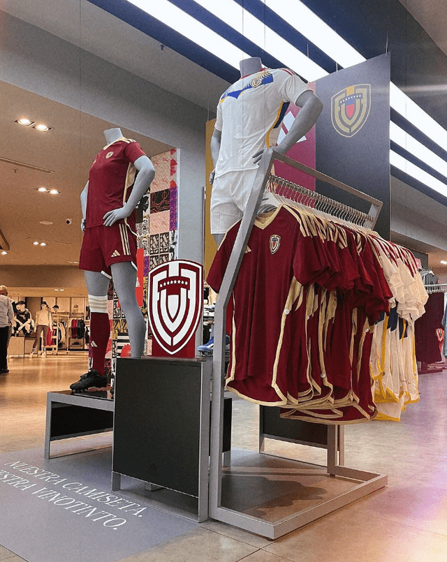 ¿Cómo comprar la nueva camiseta de la Vinotinto desde el exterior en