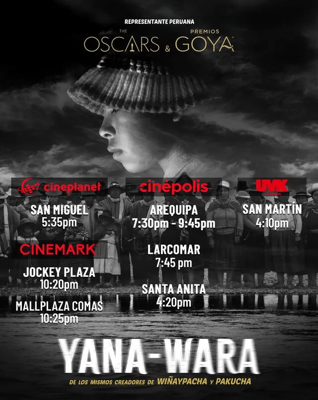  Reestreno de 'Yana-wara' tras ser elegida para representar a Perú en los Oscar y los Goya. Foto: Cine Aymara   