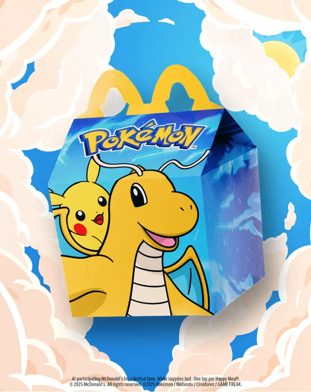  Charizard Pokémon Happy Meal. Photo: McDonald's    