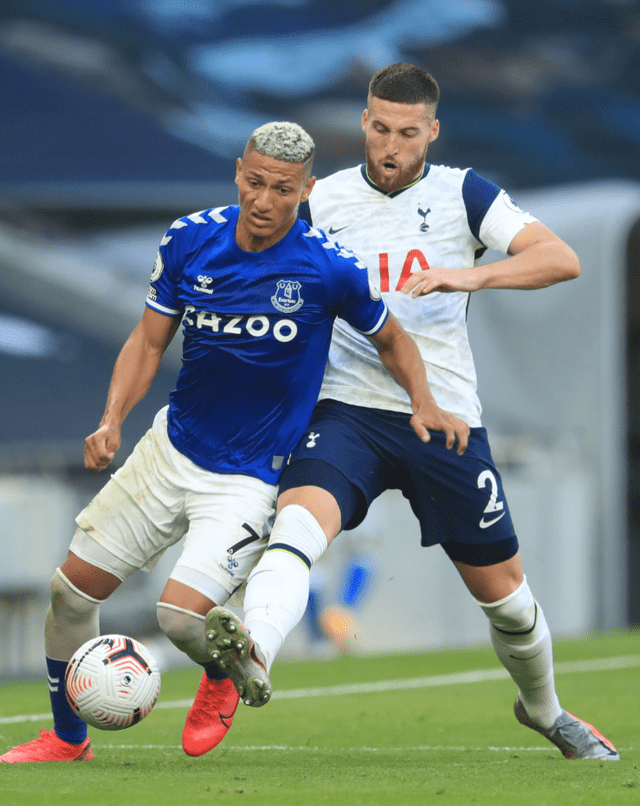 Richarlison juega en la Premier League por el Everton. Foto: EFE