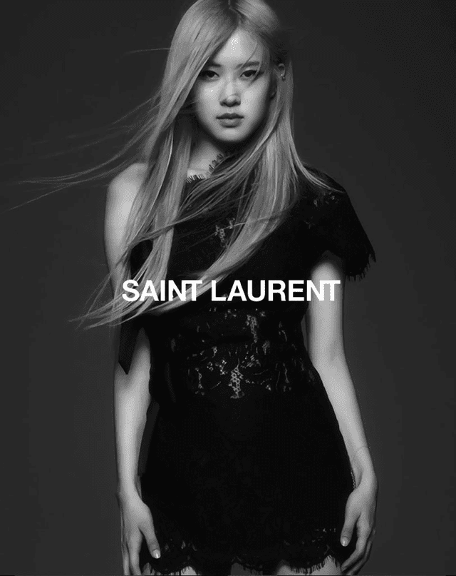 Rosé es embajadora de Yves Saint Laurent. Foto: YSL 