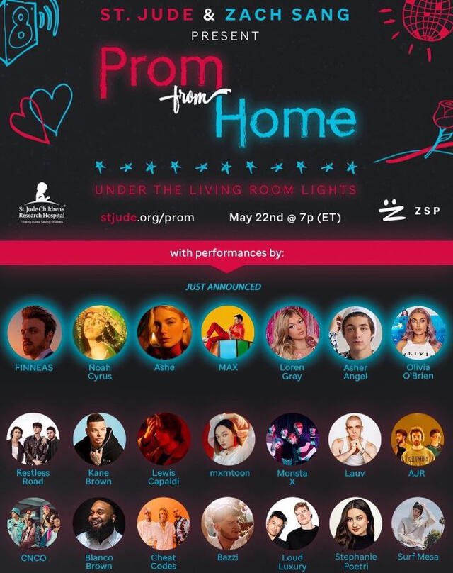 Prom from Home, line up, MONSTA X