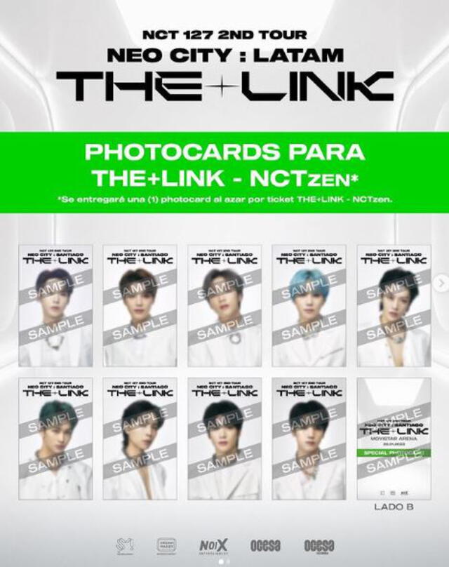 NCT 127: photocards exclusivas para Latinoamérica. Foto: SM/Noix Entertainment