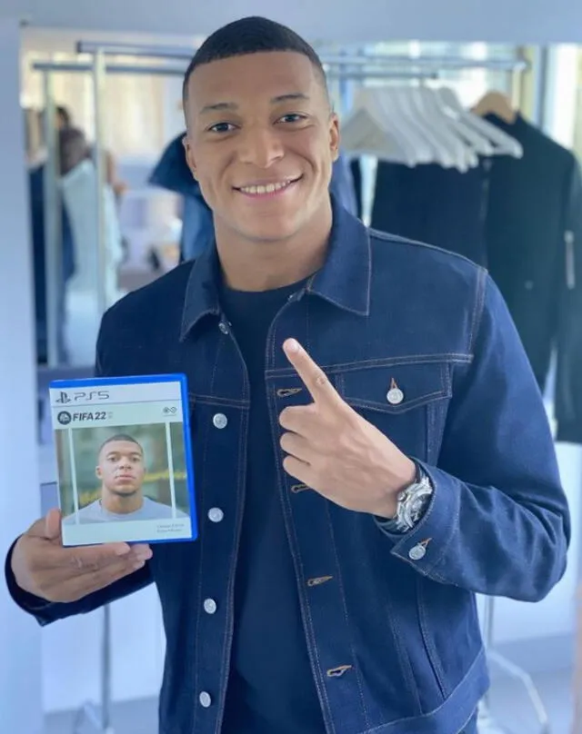 Mbappé fue campeón del mundo en Rusia 2018. Foto: Mbappé/Instagram.   