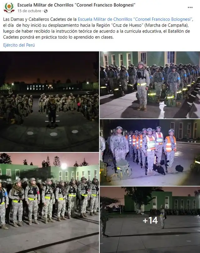 Marcha de campaña del 15 de octubre de 2022. Foto: captura en Facebook / EMCH.