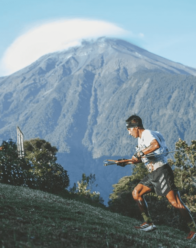 Remigio Huamán es uno de los mejores peruanos en trail running. Foto: Remigio Huamán/Instagram    