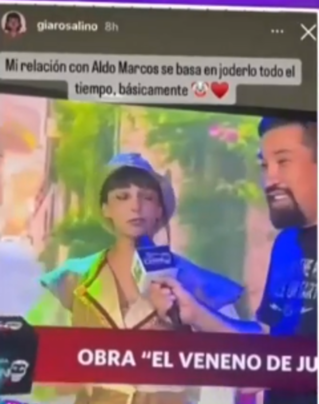  Gia Rosalino tiene una relación con Aldo Miyashiro. Foto: Instagram de Gia Rosalino   