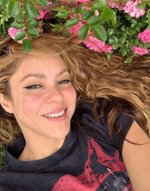 Shakira comparte la foto más tierna que le tomó su hijo Sasha 