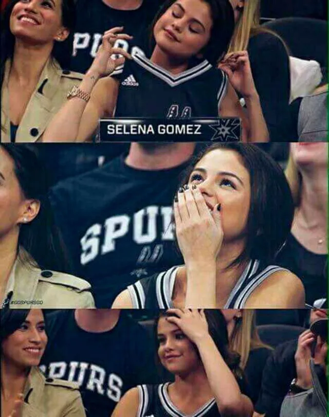 En alguna oportunidad, Selena Gomez vio jugar a Kobe Bryant.