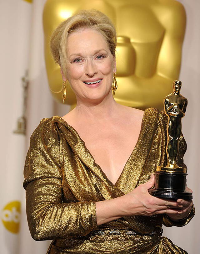 Meryl Streep es la actriz que tiene más nominaciones al premio de la Academia. Ha sido nominada 21 veces. Foto: WHYY.