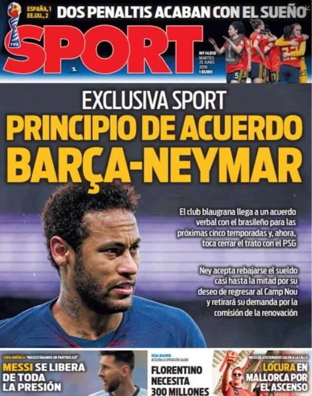 Neymar portada