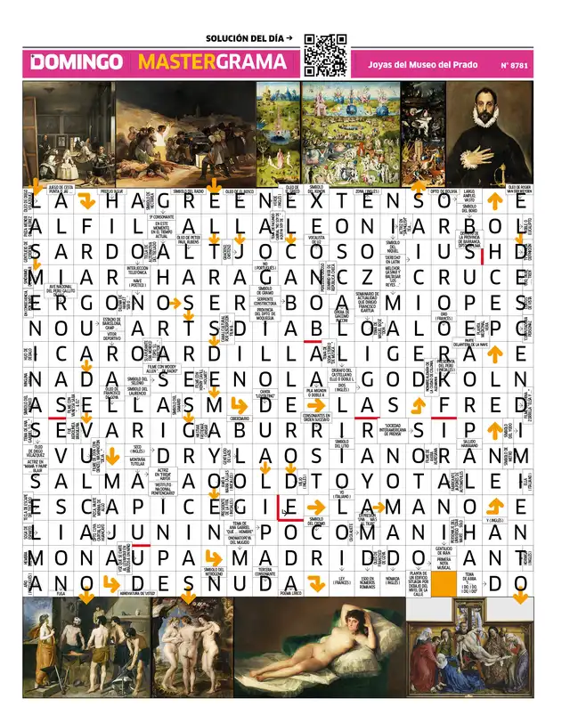 MASTERGRAMA N° 8781 MASTERGRAMA N° 8781