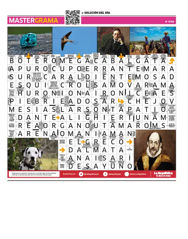 Mastergrama N° 8785