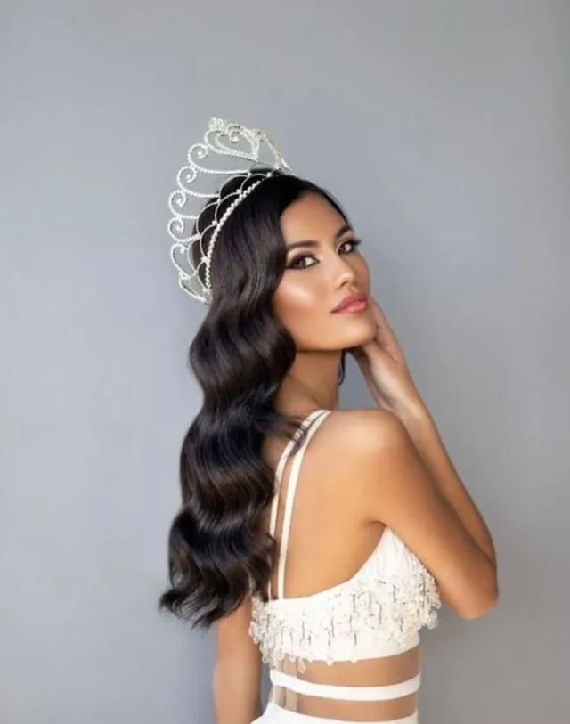 Sofía Arapogianni, Miss Grecia, candidata al Miss Universo 2021